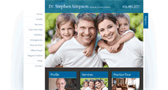 Desktop Screenshot of drsimpson.org